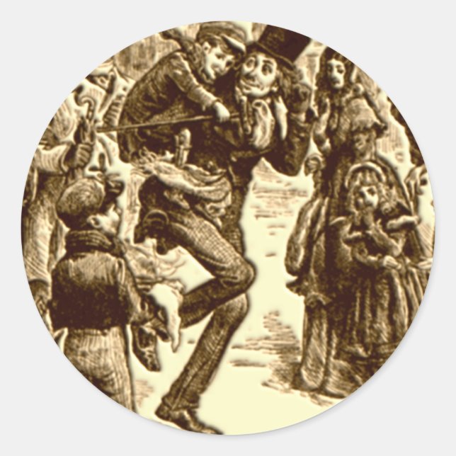 Adesivo Um Carol de Natal - Pequeno Tim (Frente)