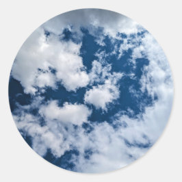Adesivo Um círculo nas nuvens
