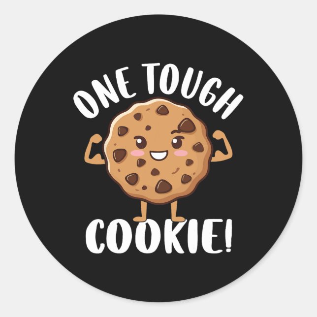 Adesivo Um Cookie Duro (Frente)