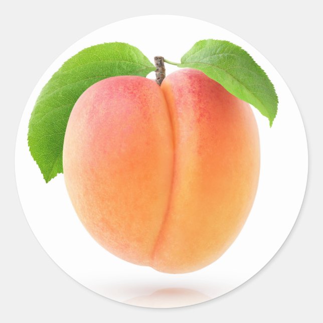 Adesivo Um damasco (Frente)