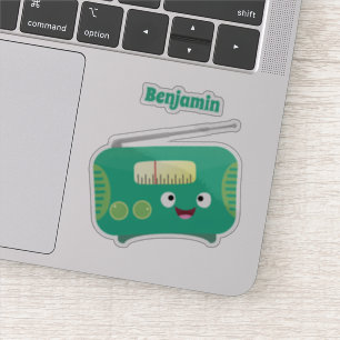 Adesivo Um desenho animado e divertido