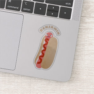 Adesivo Um desenho animado e engraçado de Weiner