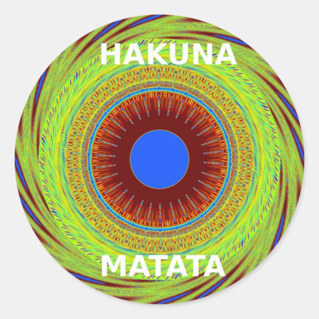 Adesivo Um dia agradável e uma noite melhor (Frente)