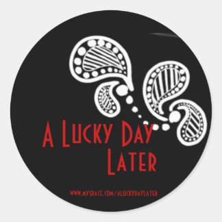Adesivo Um Dia Sortudo Depois