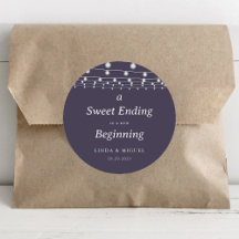 Um Doce Fim para um Novo Começo Casamento