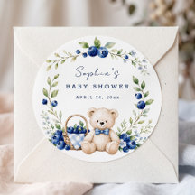 Um Doce Mirtilo Fofo Personalizado Para Bebê