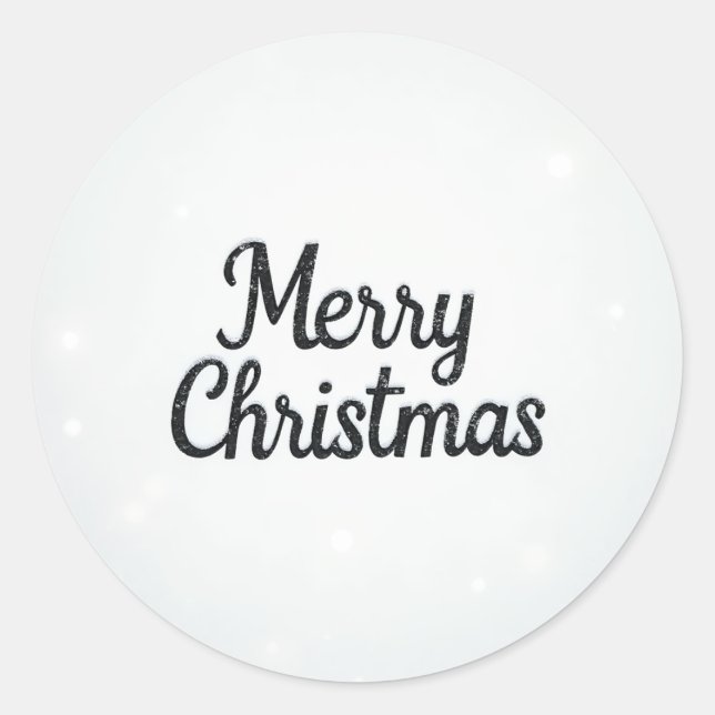 Adesivo um Feliz Natal (Frente)