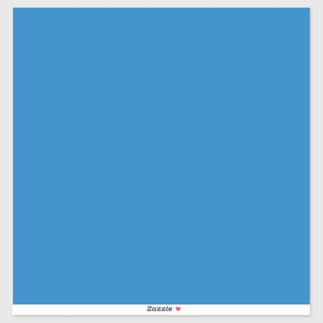 Adesivo um fundo azul com um (Folha)