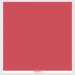 Adesivo um fundo vermelho com uma<br><div class="desc">O design apresenta um quadrado grande, azul, com textura macia e tom profundo de azul. A cor é calmante e calmante, evocando um senso de tranquilidade. O cenário da imagem é um espaço grande e aberto, possivelmente um céu ou uma vasta extensão de água. O quadrado azul se destaca como...</div>