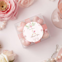 Um Ganso Tolo Vintage Rosa Pato Aniversário de 1 A