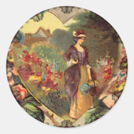 Adesivo Um Jardim de Namorados de Flores