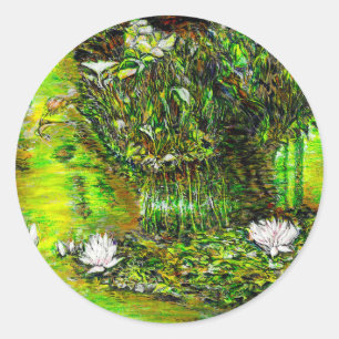 Adesivo Um Lago com Pensamentos Impuros