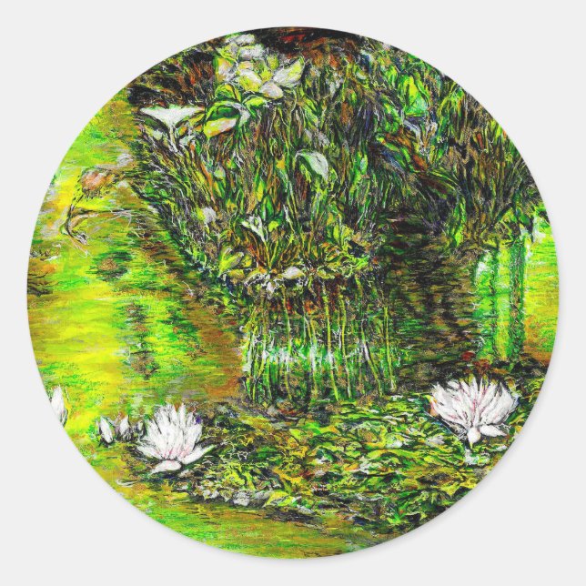 Adesivo Um Lago com Pensamentos Impuros (Frente)