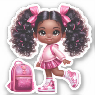 Adesivo Um Membro Da Equipe De Saúde - Rosa