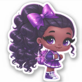 Adesivo Um Membro Da Equipe De Saúde - Roxo