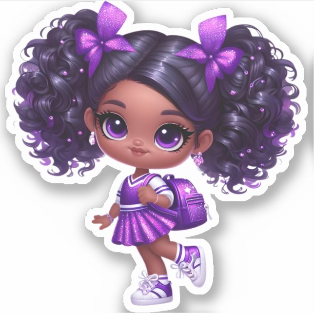 Adesivo Um Membro Da Equipe De Saúde - Roxo (Frente)