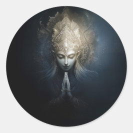 Adesivo Um Momento de Graça | Arte de Meditação