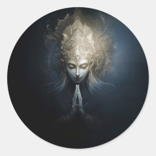 Adesivo Um Momento de Graça Arte de Meditação