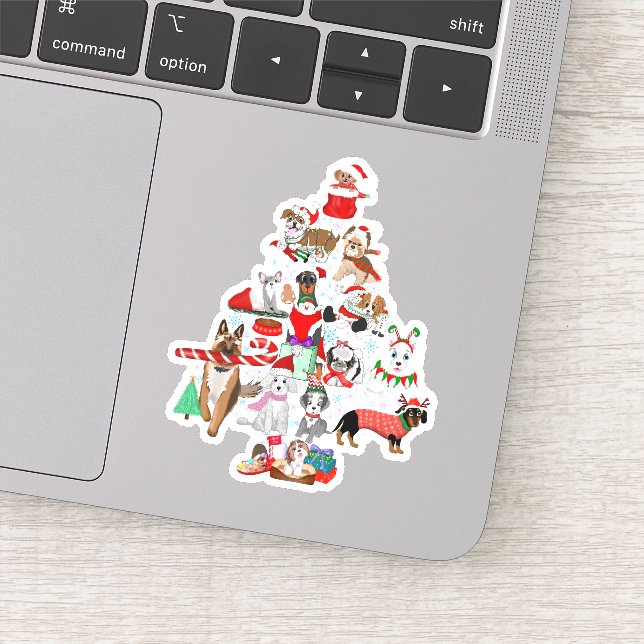 Adesivo Um Natal Canino Muito Alegre (Detalhe)