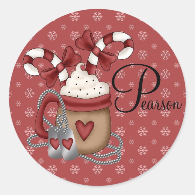 Adesivo Um Natal Militar (Frente)