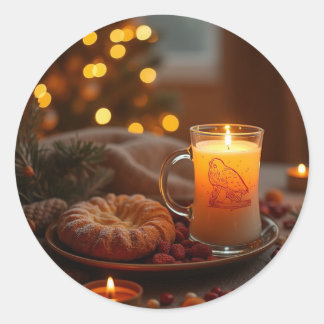 Adesivo um Natal quente