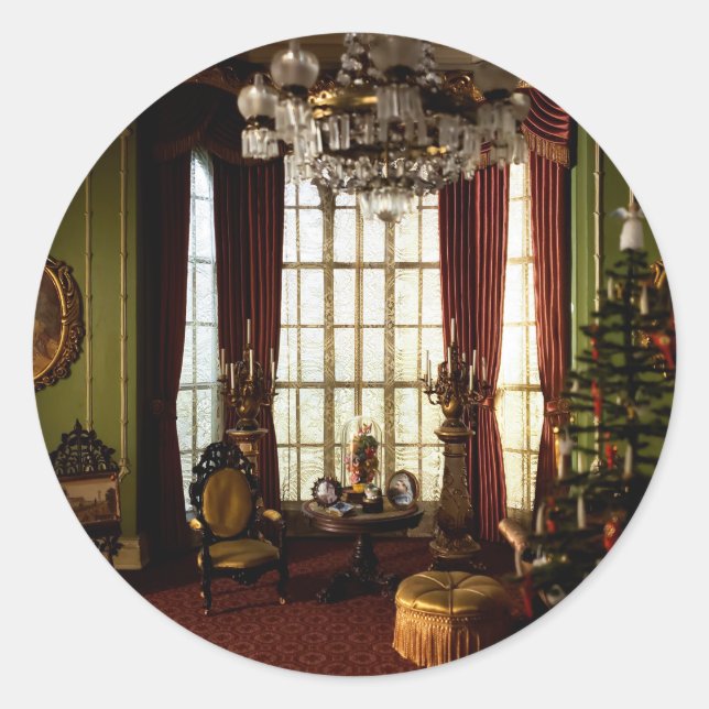 Adesivo Um Natal Vitoriano - Sticker (Frente)