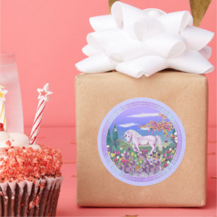 Adesivo Um Paraíso Roxo