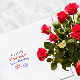 Adesivo Um Pequeno Firecracker Está A Caminho