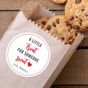 Adesivo Um pequeno tratamento para um Dia de os namorados