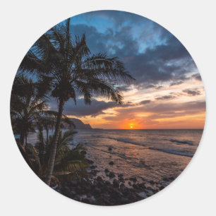 Adesivo Um pôr do sol lindo