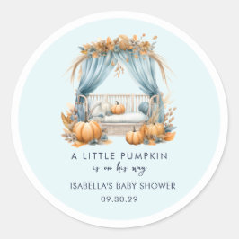 Adesivo Um Pouco De Abóbora Está A Caminho Do Chá de frald