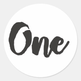 Adesivo Um primeiro aniversario de arte Primeiro Aniversár