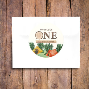 Adesivo UM primeiro aniversario de Camper Feliz