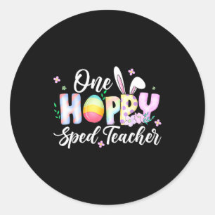 Adesivo Um Professor Especial Feliz - Coelho de Educação E