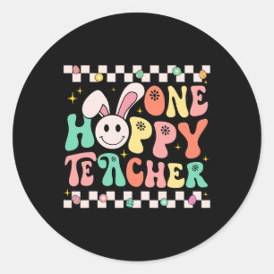 Adesivo Um Professor Hoppy O Dia da Páscoa Coelhinho