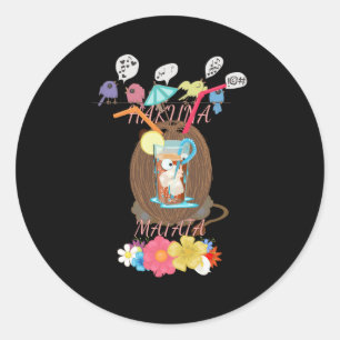 Adesivo Um Reino Pacífico: Um Momento Pacífico do Leão