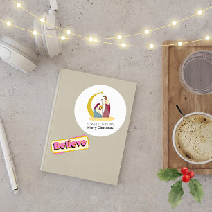 Adesivo Um Salvador É Nascer Feliz Natal Natividade