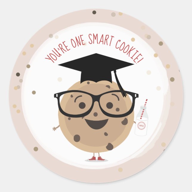 Adesivo Um Smart Cookie & Milk Kids Classroom Namorados (Frente)