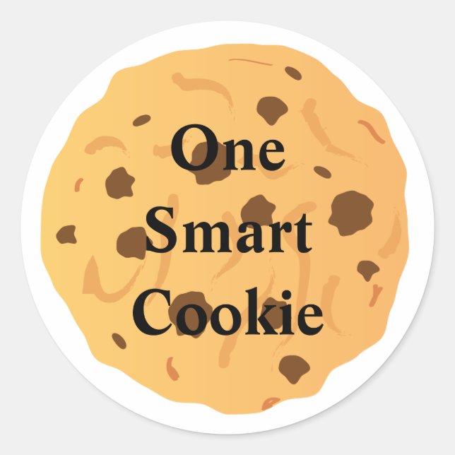 Adesivo Um Smart Cookie Stickers (Frente)