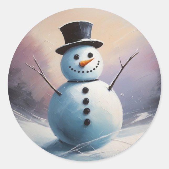 Adesivo Um Sonho de Neve (Frente)