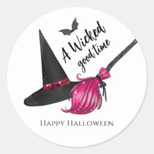 Adesivo Um Tempo Muito Divertido Feliz Halloween