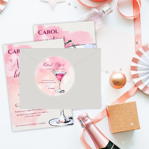 Adesivo Um Tini Um Pouco Mais Velho Pink Martini Aniversár