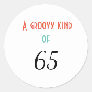 Adesivo Um tipo groovy de 65