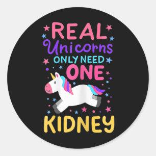 Adesivo Um transplante renal Cirurgia renal Cubo Unicorn F
