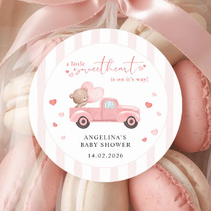 Adesivo Um Ursinho de Estimação de São Valentão para Chás 