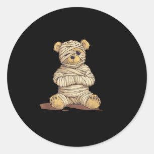 Adesivo Um Urso De Teddy Adorável E Louco Como Um Figurino