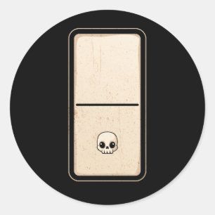 Adesivo Um Vazio Domine Halloween Figurume 1 0 Domino Ga