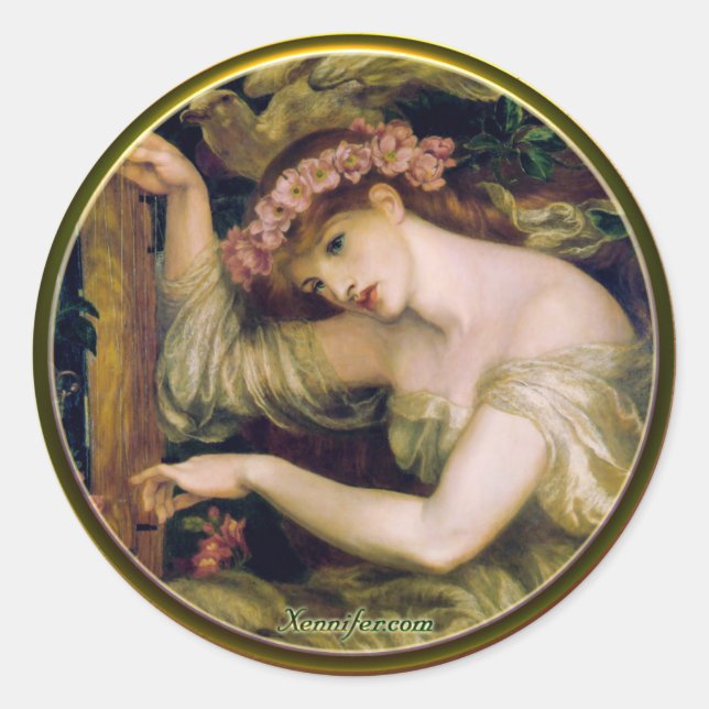 Adesivo Um Vinheta Ortográfica do Mar (Frente)