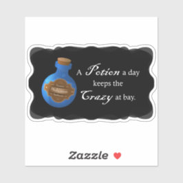 Adesivo Um vinil-Sticker de Pota A Day