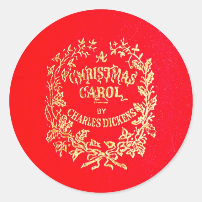 Adesivo Uma Carol de Natal | (Frente)